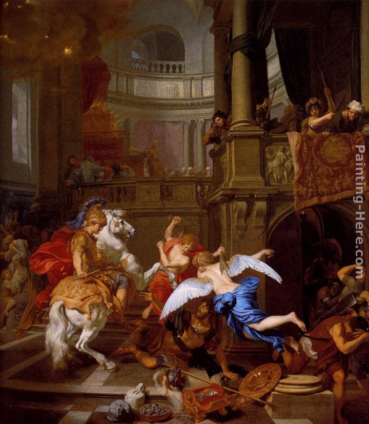 Gerard De Lairesse The Expulsion Of Heliodorus From The Temple